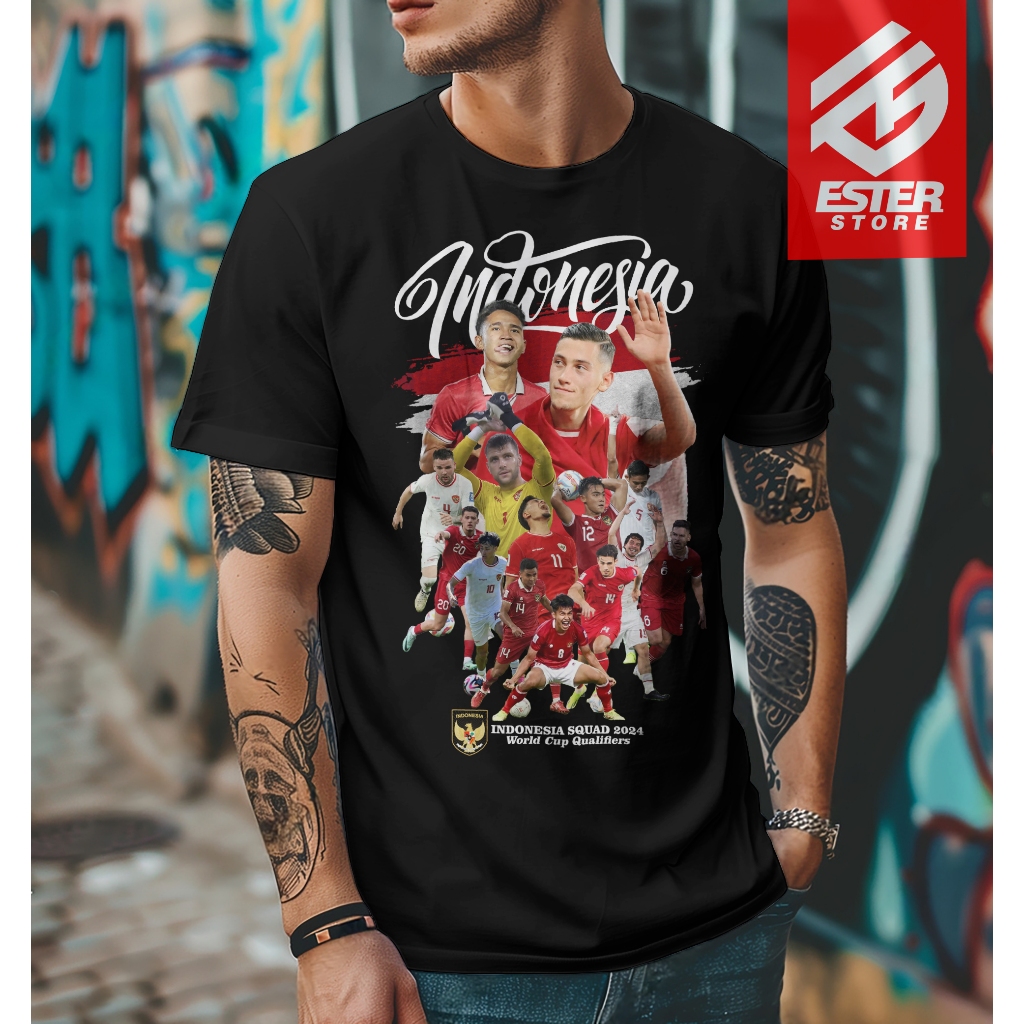 Esterstore.id - Kaos Bola Timnas Indonesia Original