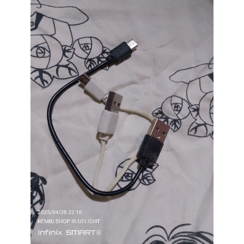REMIU_SHOP Kabel Data Micro Usb Panjang / Sedang / Pendek Preloved Like New Collection