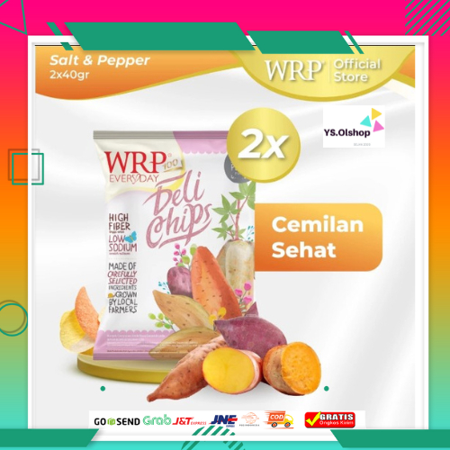 

BUNDLE isi 2 Pcs WRP Delichips Mix Roots 40g keripik No MSG Cemilan Umbian Sehat