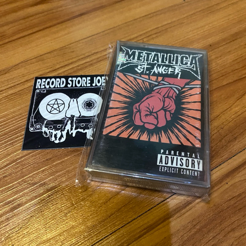 kaset metallica - st. anger