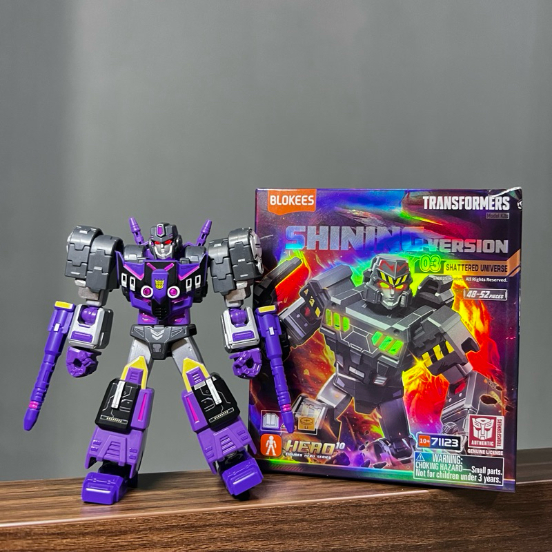 Blokees Transformers SHINING VERSION 03 SHATTERED UNIVERSE (Selected) IDW-TARN