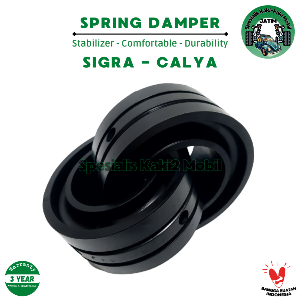 Spring Buffer karet Dumper Damper shock mobil Sigra Calya depan / belakang