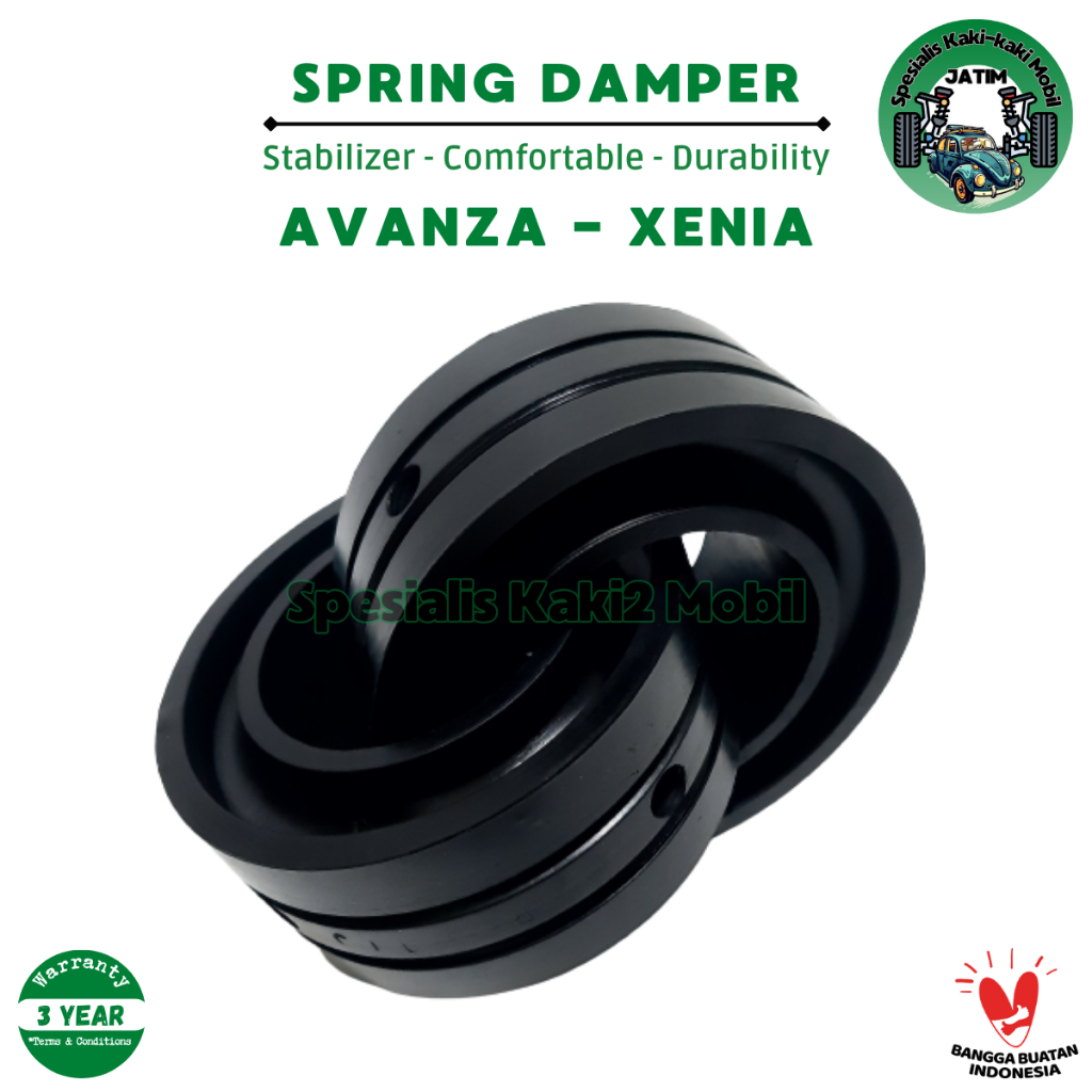 Spring Dumper Buffer karet Damper shock mobil Xenia, Avanza Depan / Belakang