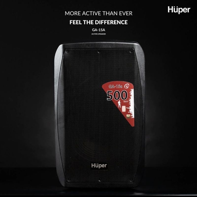HUPER GA-15A | Speaker aktif 15 inc | Speaker monitor | GA15A