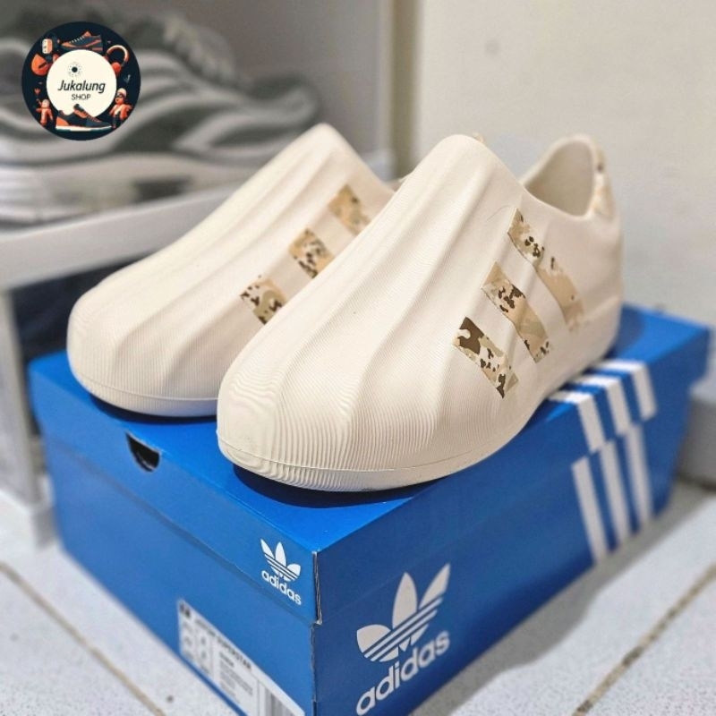 Second Adidas Adifoam Superstar Beige Cream Original 100% Resmi Store