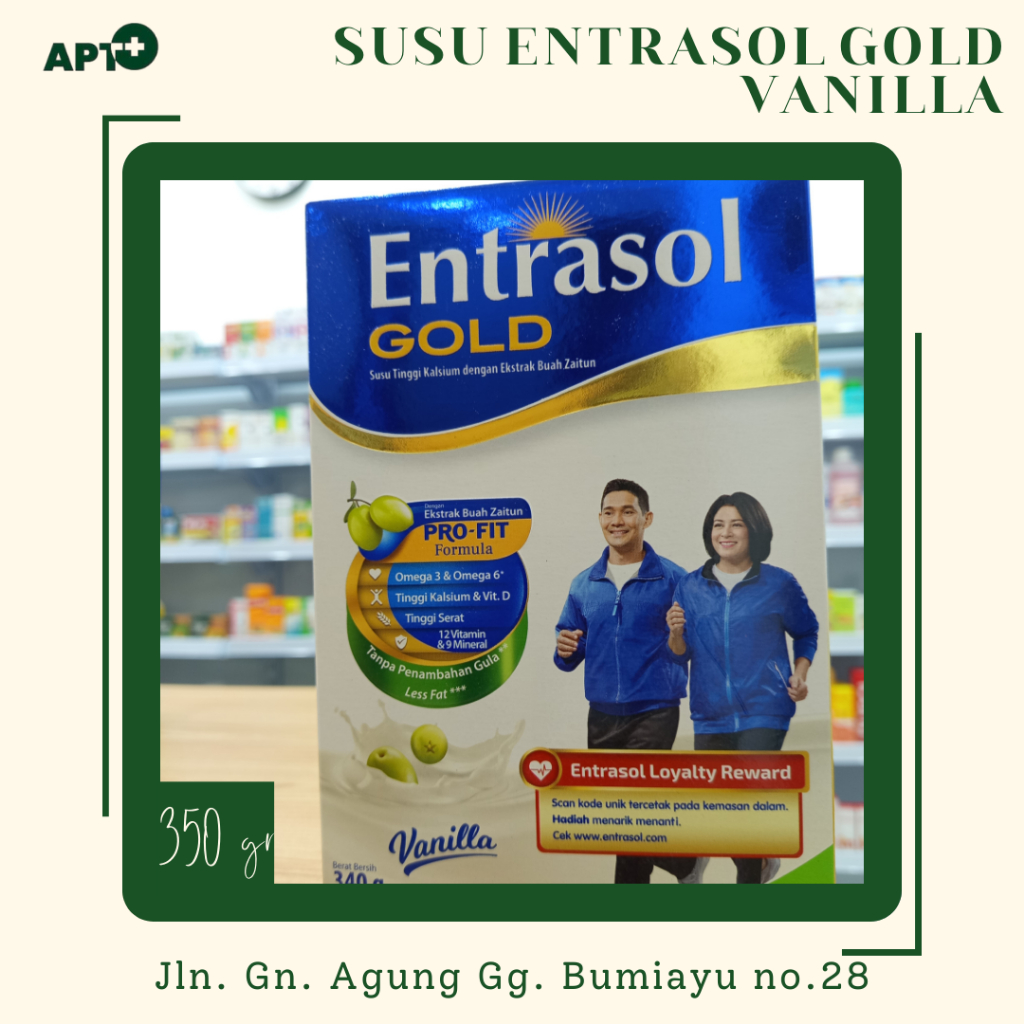 

SUSU ENTRASOL GOLD VANILLA 340 GR