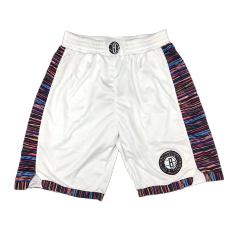 CELANA BASKET BROOKLYN NETS CITY EDITION PUTIH BATIK