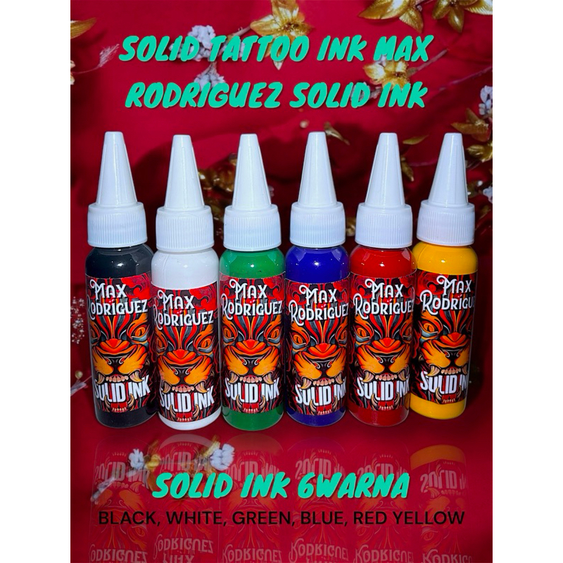 Tinta Tattoo Set Warna Solid Ink / Tinta Tattoo Full Warna / Tinta Tattoo Full Set / Tinta Tattoo Fu