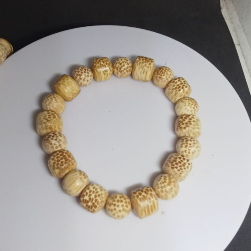 gelang liwung macan putih kombinasi tabung