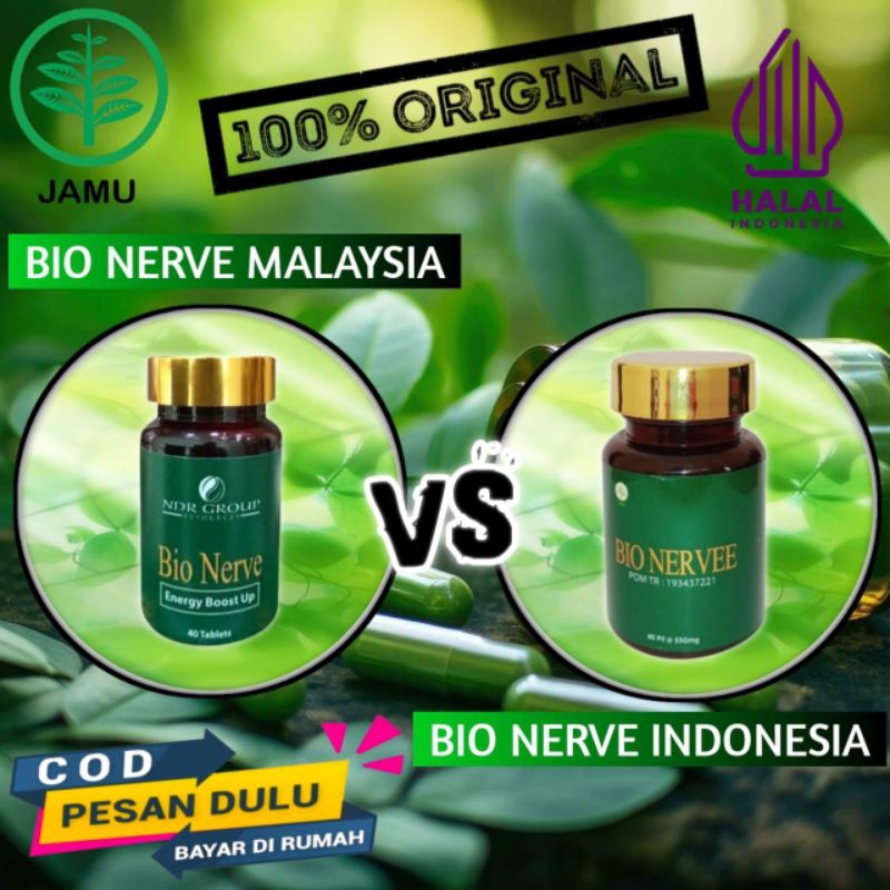 

BIO OBAT HERBAL ALAMI NERVIEE INDONESIA DAN NERVIE MALAYSIA