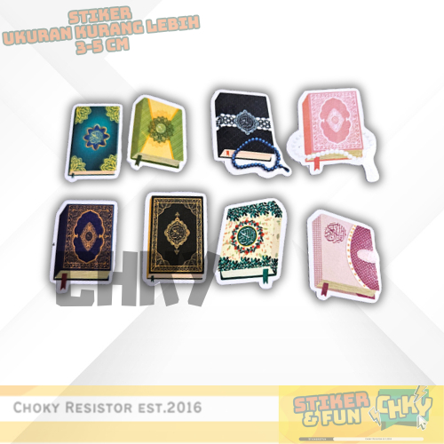 

Sticker/Stiker FUN Al Quran/Cute Al Quran STIKER PACK