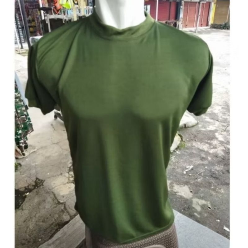 Kaos Hijau Pendek Dryfit / Kaos Polos Dryfit