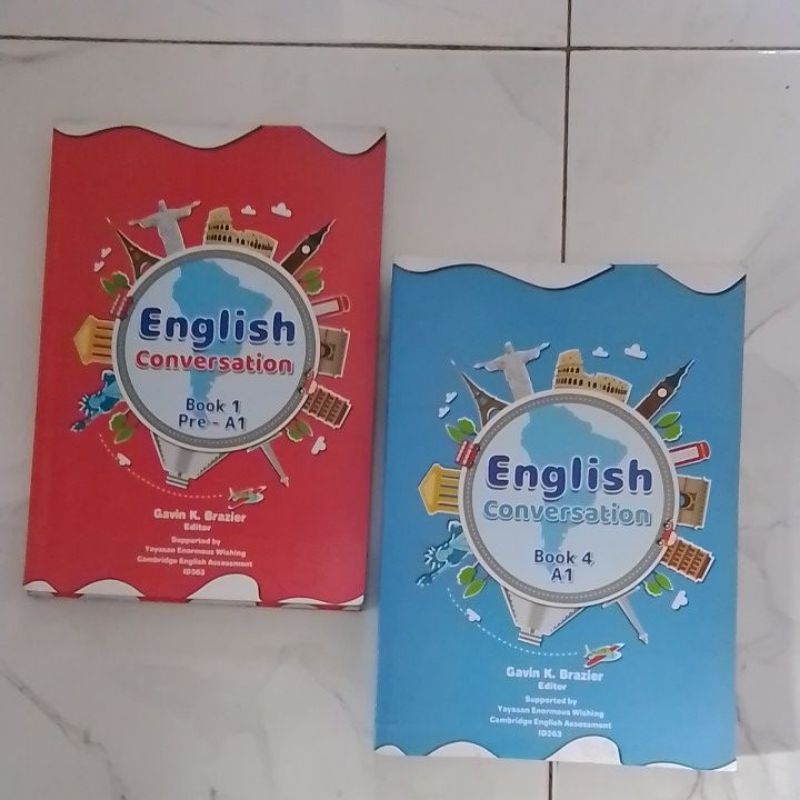 ENGLISH CONVERSATION BOOK 1 & BOOK 4