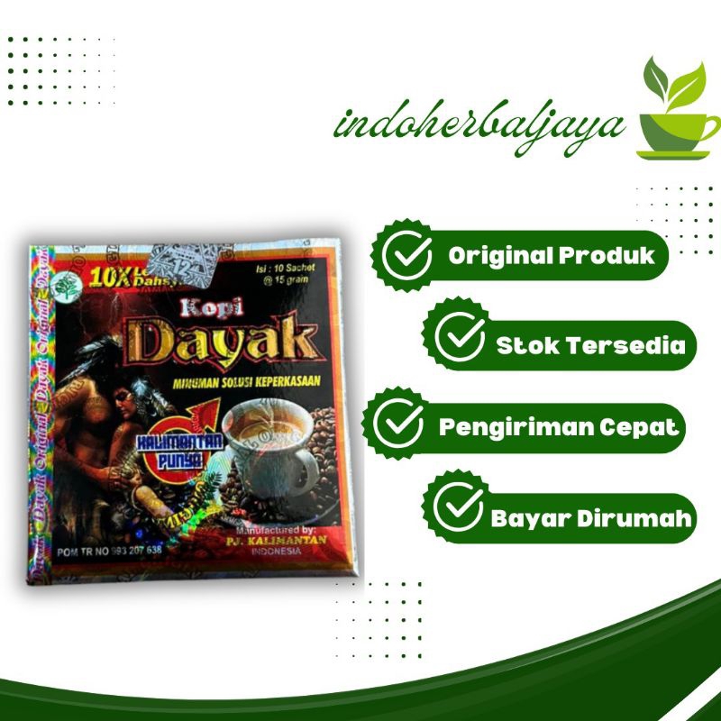 

Kopi Dayak Asli Herbal Nusantara