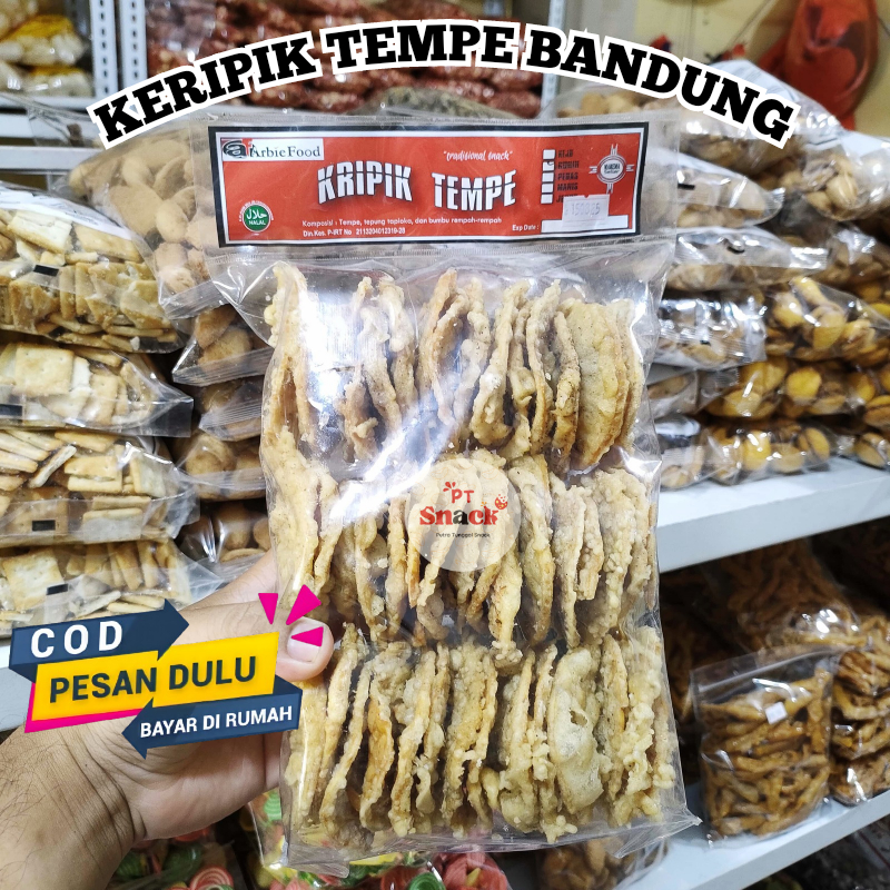 

Keripik Tempe Bandung Kripik Tempe Goreng 450g