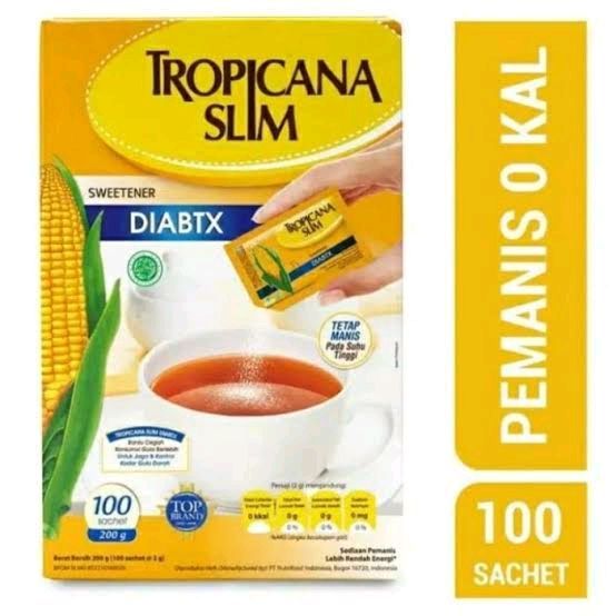 

Tropicana Slim Diabtx 100 sachet