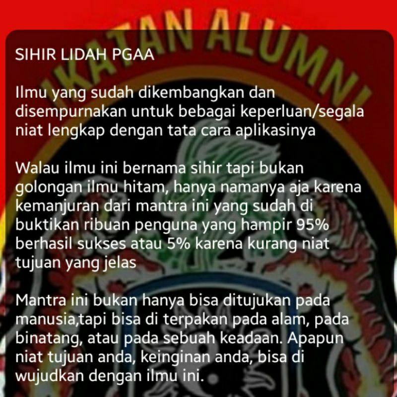 SIHIR LIDAH PGAA