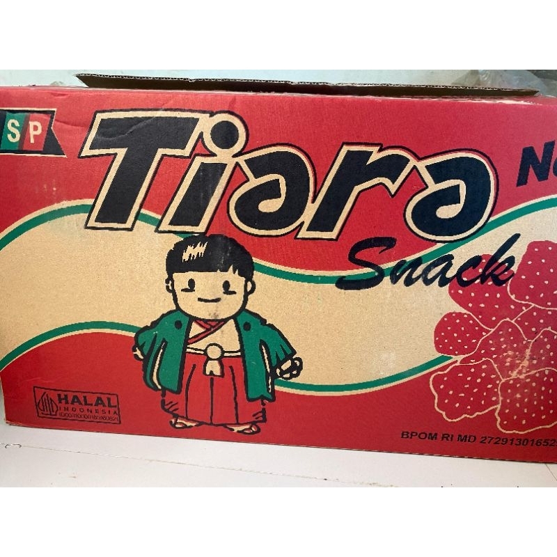 

tiara snack 10x15 gram ecer 2000an