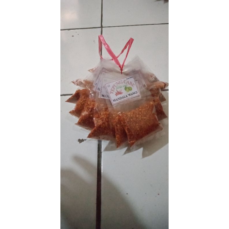 

cabe bubuk aroma daun jeruk isi 20 pis