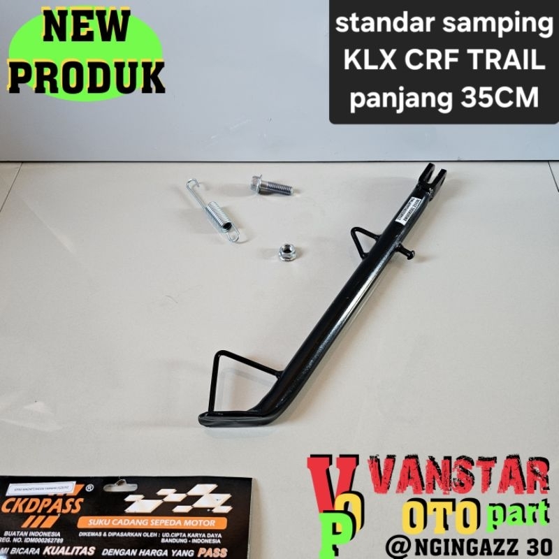jagang standar samping KLX CRF win trail universal panjang 35cm