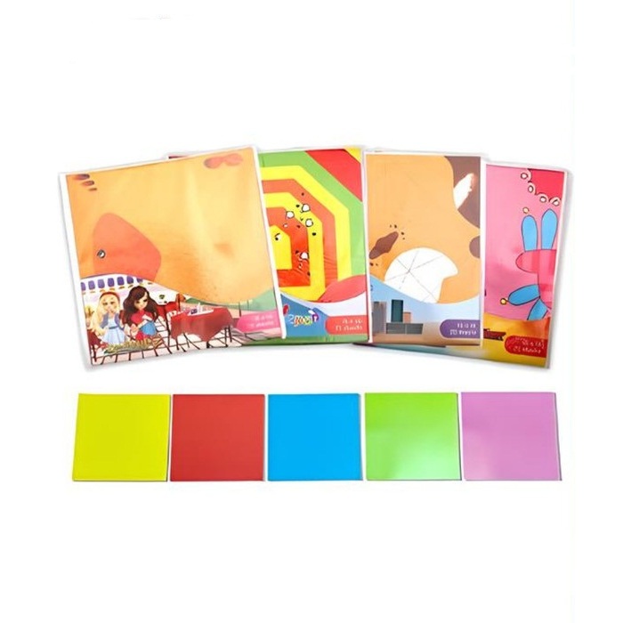 

Kiky Origami Kertas Lipat Berwarna 16 x 16cm ATP 80 (20 Sheets)