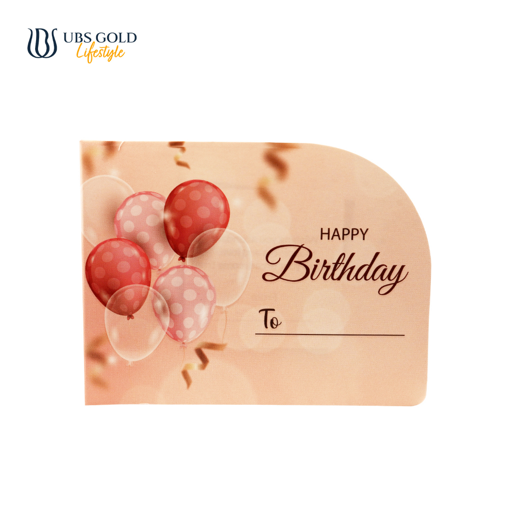 Kartu Ucapan UBS Lifestyle Edisi Birthday - Yakkk0482