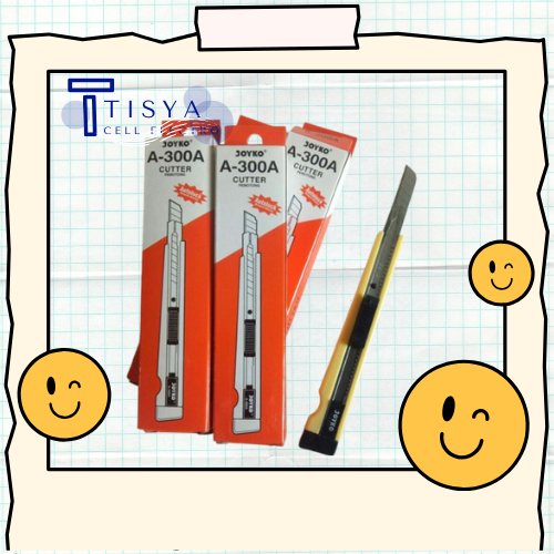 

Pisau Ukir Pemotong Cutter Joyko Besar Joyko A-300A | Cutter Joyko Kecil Joyko L-500-CU