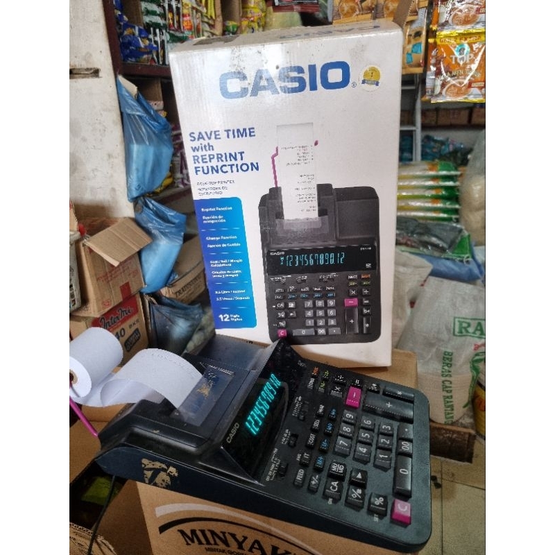 

Minus kalkulator casio DR-120R