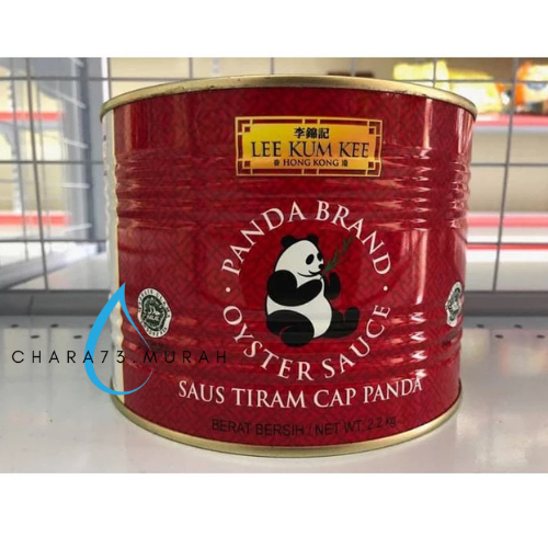 

LKK saus tiram kaleng cap panda/ oyster sauce/ LEE KUM KEE 2,2kg Terbaru!!