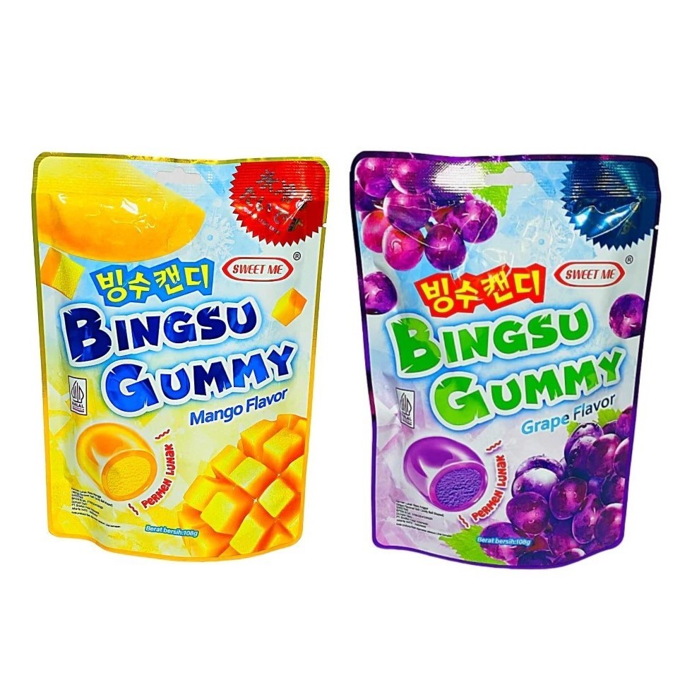 

Sweet Me Bingsu Gummy 108gr – Permen Jelly Lunak