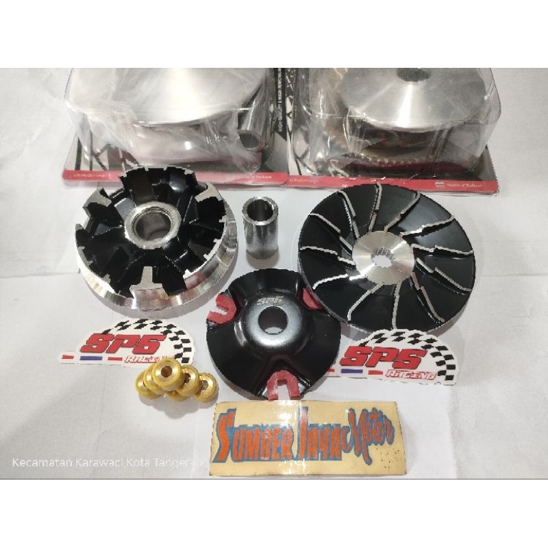 Pulley Pully Rumah Roller Mio j Mio GT115 Soul GT 115 Fino fi 115 SP5 Racing Full set Derajat dan Ke