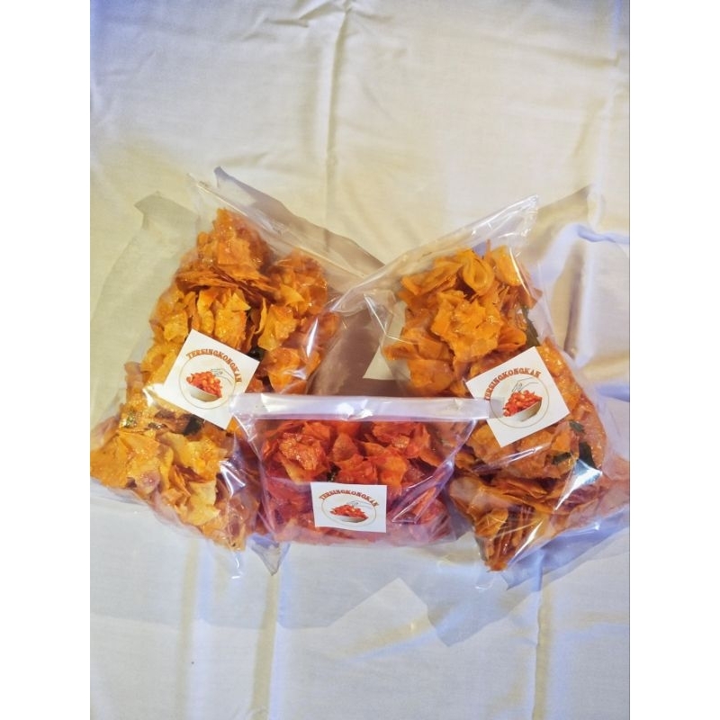 

KERIPIK SINGKONG BUMBU RUJAK & BALADO