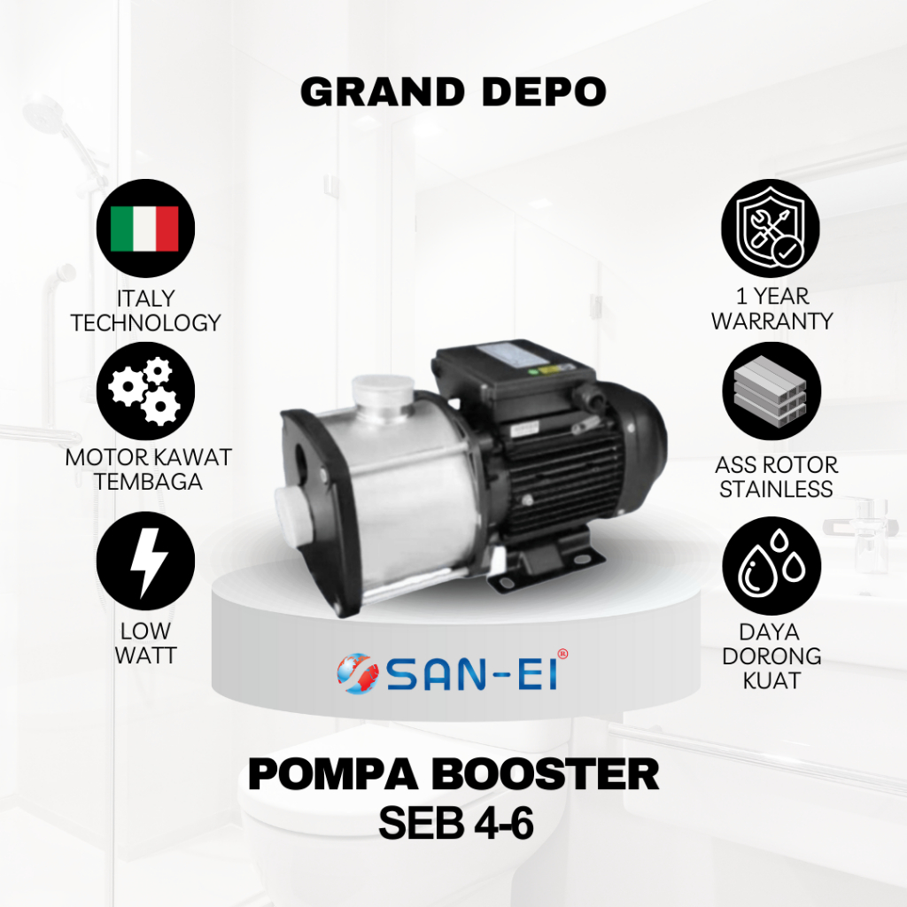 San Ei Pompa Air Booster SEB 4-6 / Pompa Dorong San Ei