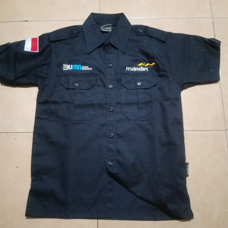 kemeja bumn mandiri, kemeja bumn livin mandiri