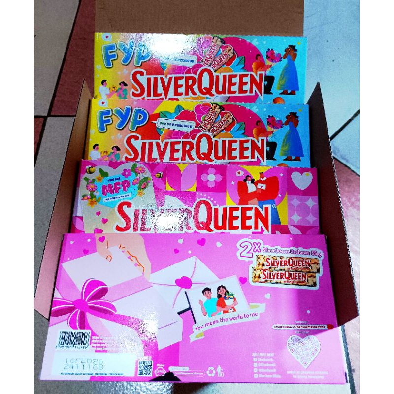 

silverqueen 55gr,beli 1 gratis 1.(hadiah sudah di dalam kemasan)