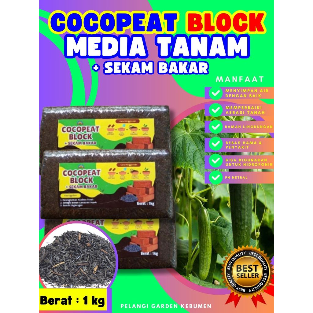 TERBAIK  Cocopeat Asia Tani, Cocopeat Alas Hamster