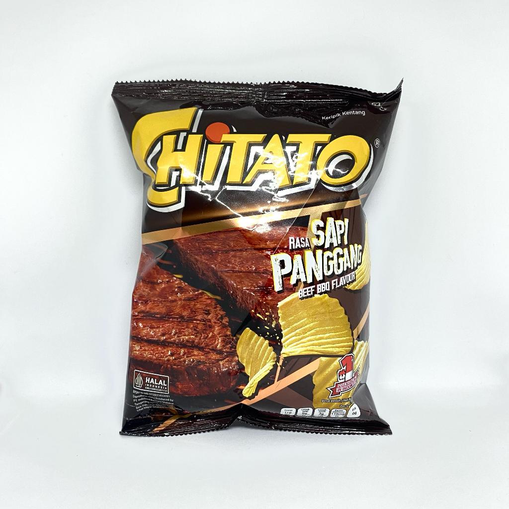 

Chitato Beef BBQ Flavour Keripik Kentang rasa Sapi Panggang 68g