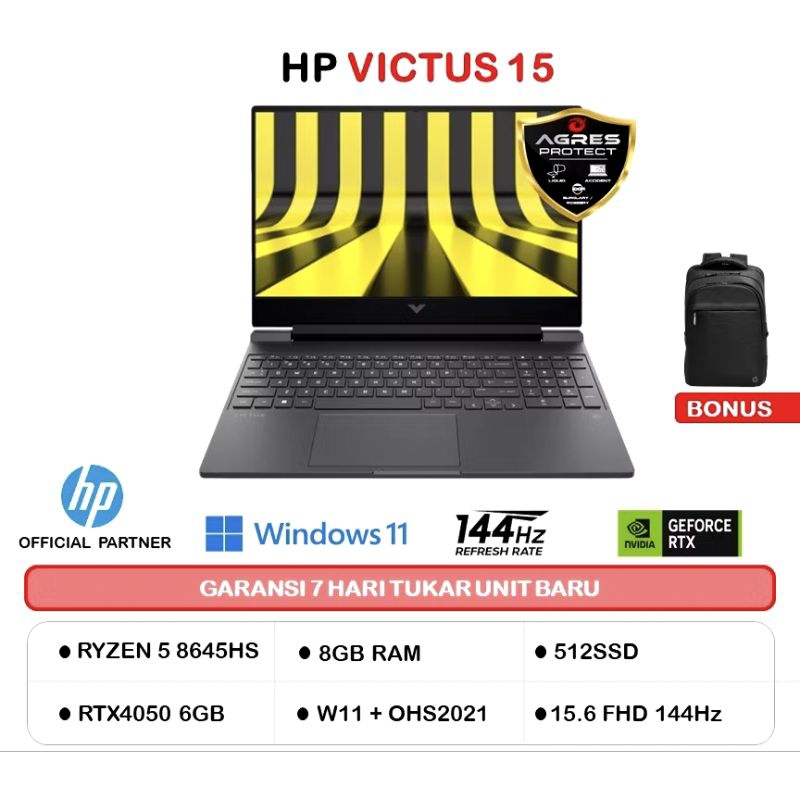 LAPTOP HP VICTUS 15