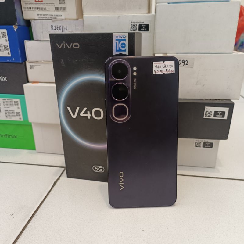 Vivo V40Lite 5G RAM 8/256GB - Hp Second Murah Berkualitas dan Bergaransi
