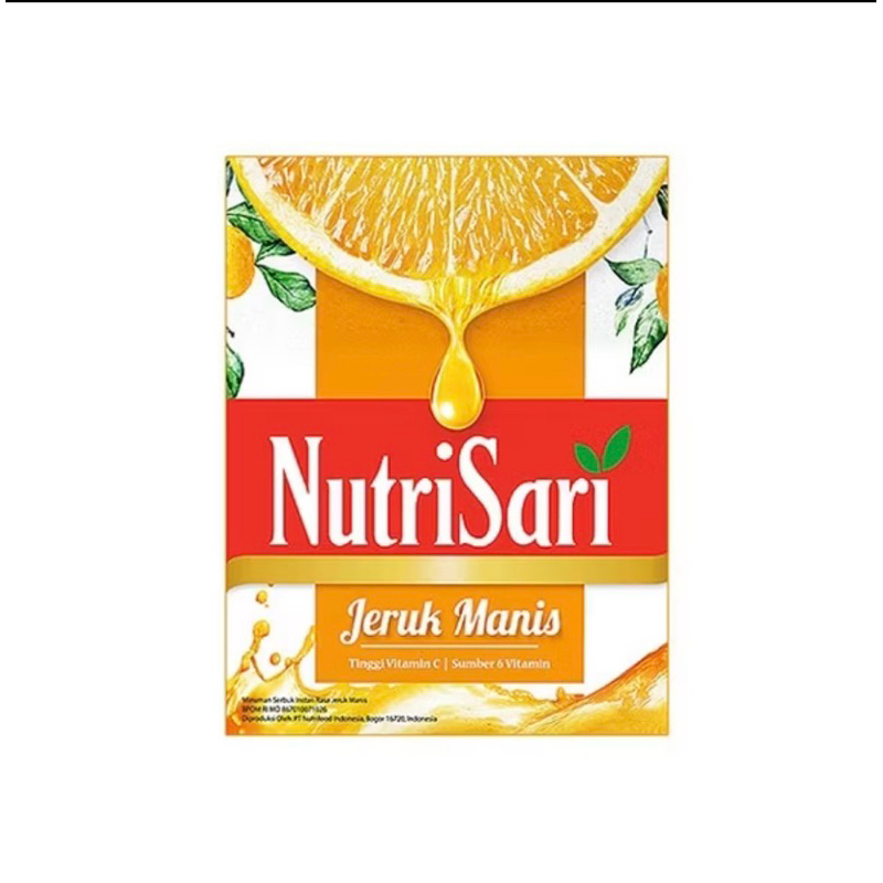 

NUTRISARI 250GR JERUK MANIS