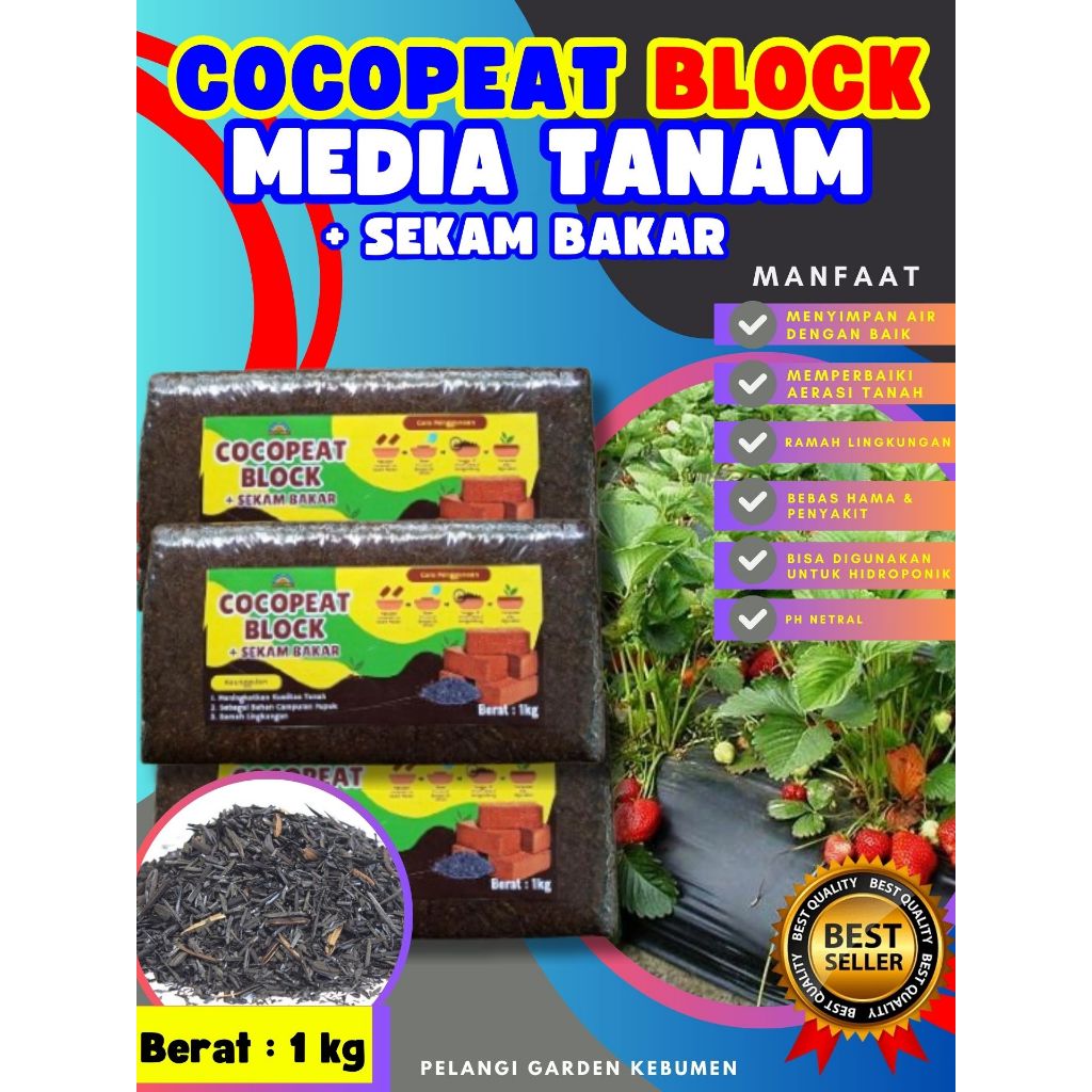 SOLUSI AMPUH  Cocopeat Halus, Cocopeat Hidroponik, Cocopeat High Ec