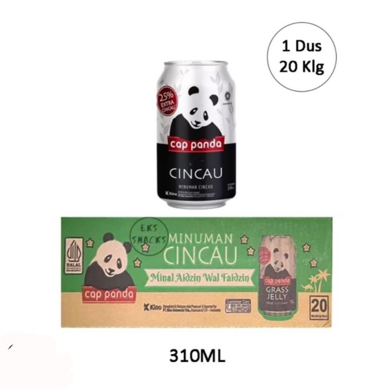 

MINUMAN CINCAU CAP PANDA KALENG 1KARTON 20 KALENG