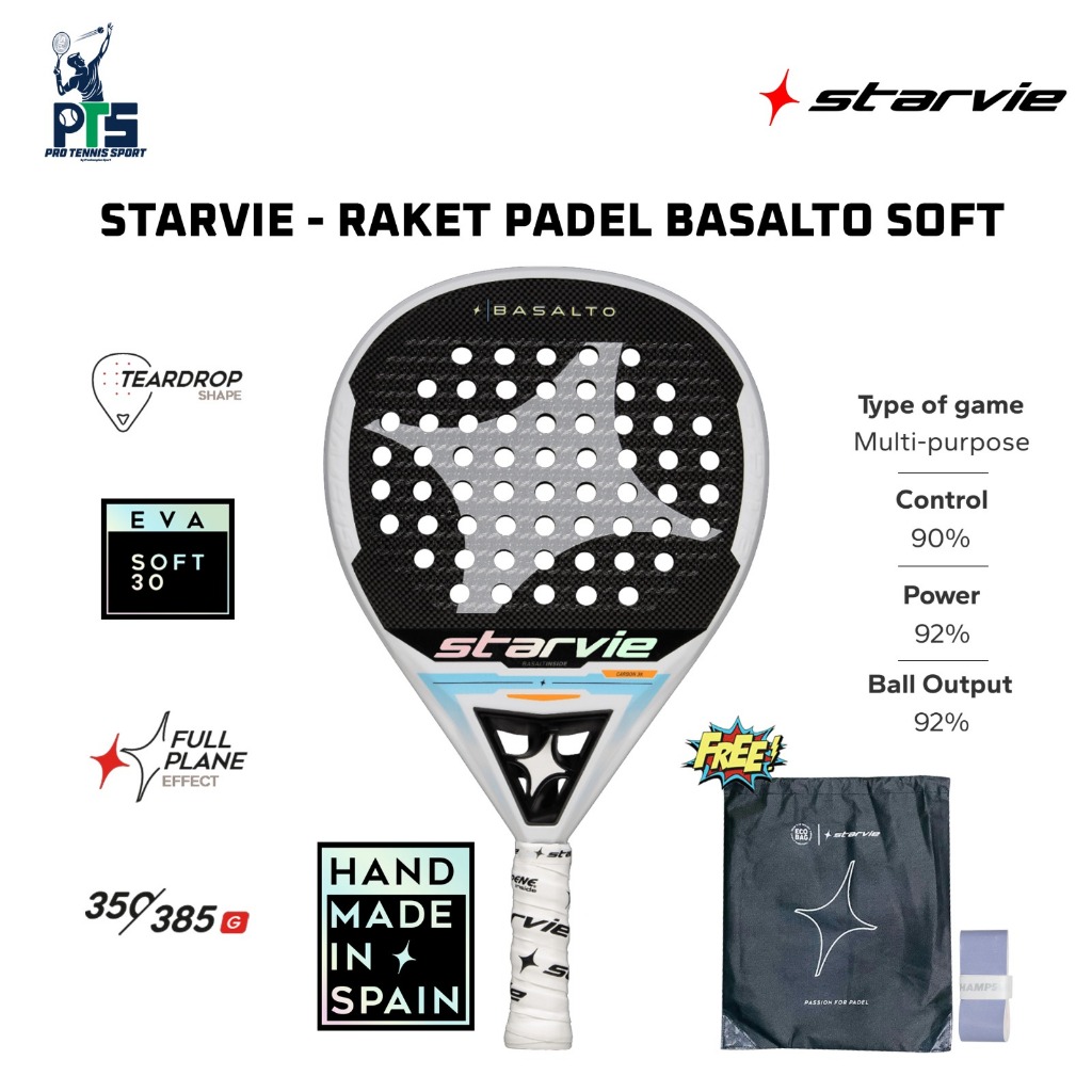 Starvie Raket Padel Basalto Soft