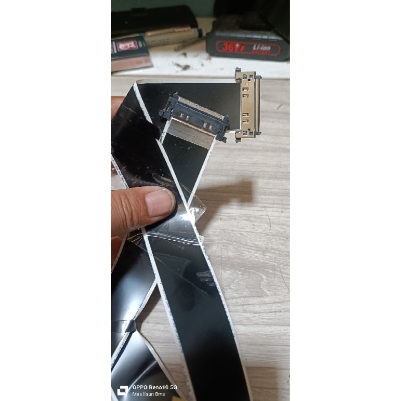 LVDS lvds flexible flexibel dari t con ke MB tv led sharp 60ua440x  La