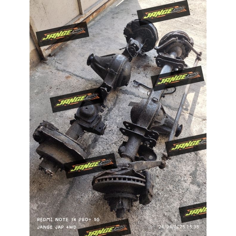gardan land cruiser vx80 cakram depan belakang floating