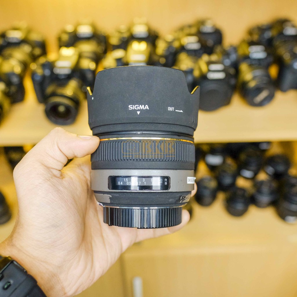 Lensa Sigma EX 30mm 1.4 for Nikon Fullset