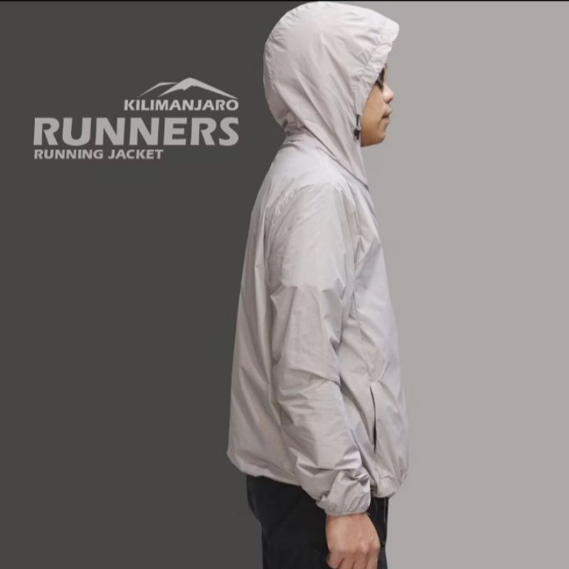 Jaket Parasut Kilimanjaro Runners Jaket Running Kilimanjaro
