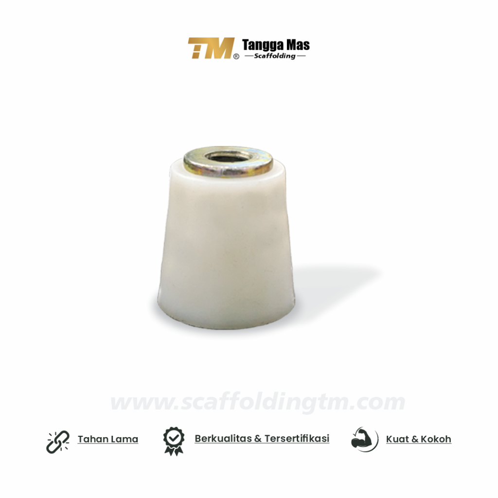PLASTIC CONE UNTUK PROYEK BEKISTING KOLOM - JUAL BEKISTING - JUAL PERLENGKAPAN BEKISTING