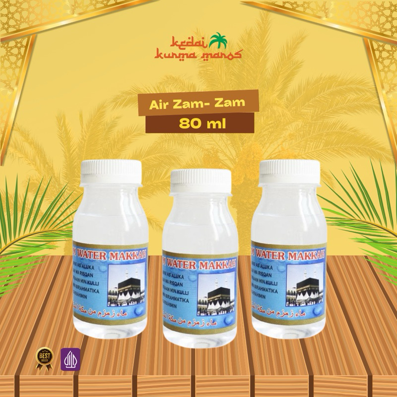

Air Zam - Zam ISI 80ml ORIGINAL OLEH OLEH HAJI UMROH