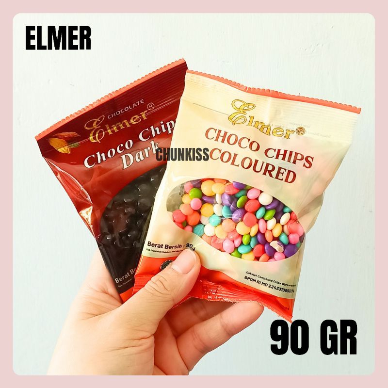 

ELMER CHOCOCHIP / CHOCO CHIP BULAT GEPENG - 90 GR